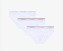 Carica l'immagine nel visualizzatore di Gallery, SLIP DSQUARED UOMO COTONE CON MOLLA E SCRITTA PICCOLA  BRIF TRIPACK