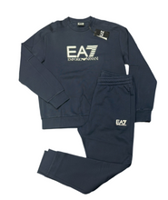 Carica l'immagine nel visualizzatore di Gallery, TUTA COMPLETA ARMANI UOMO FELPATA GIROCOLLO