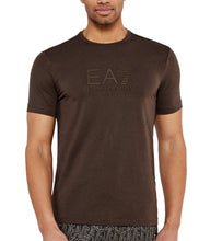 Carica l'immagine nel visualizzatore di Gallery, T-SHIRT ARMANI SCRITTA ECNTRALE RIALZATA GOMMA