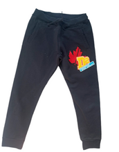 Carica l'immagine nel visualizzatore di Gallery, PANTALONE DSQUARED BIMBO GARZATO LOGO FOGLIA GAMBA LATERALE