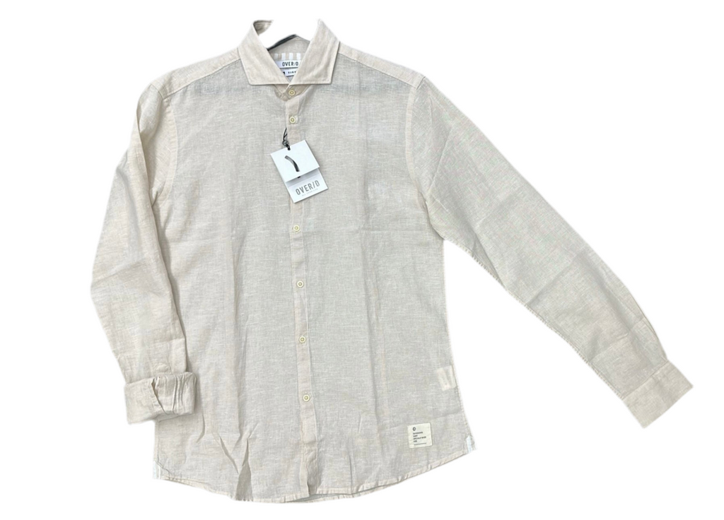 CAMICIA OVER/D COLLO FRANCESE DENIM