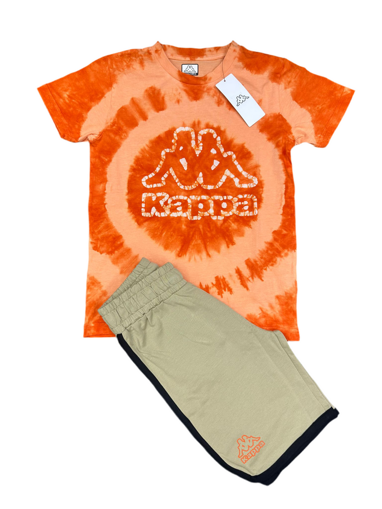 COMPLETINO KAPPA LOGO GRANDE CENTRALE SFUMATO