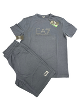 Carica l'immagine nel visualizzatore di Gallery, COMPLETO ARMANI LOGO DI GOMMA RIALZATO