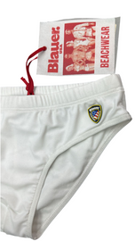 COSTUME BLAUER SLIP LOGO GOMMA SUL FIANCO