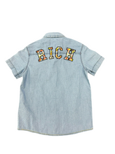 Carica l'immagine nel visualizzatore di Gallery, CAMICIA RICHMOND JEANS SCRITTA COLORATA RETRO
