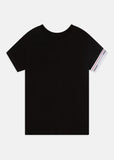T-SHIRT DSQUARED SCRITTA MANICA