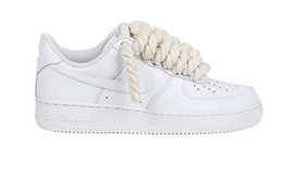 SCARPE AIR FORCE NIKE DONNA BASIC LACCIO CORDA