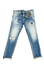 PANTALONE JEANS DSQUARED TARGHETTA POSTERIORE