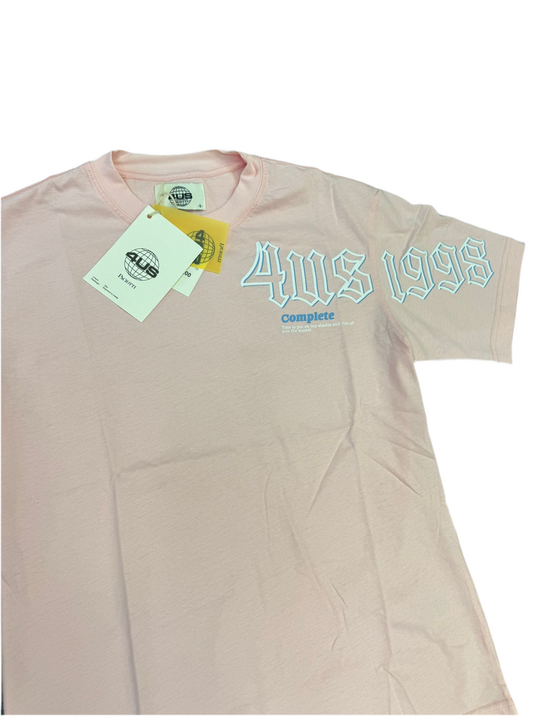 T-SHIRT PACIOTTI SCRITTA LATO CUORE E MANICA ASTRATTA