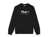 FELPA FILA UOMO ACETATO CON LOGO CENTRALE SPECCHIO