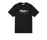 T-SHIRT FILA UOMO COTONE CON LOGO CENTRALE A SPECCHIO