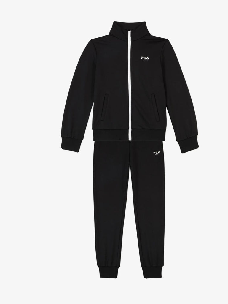 TUTA COMPLETA FILA UOMO ACETATA GIROCOLLO CON SCRITTA LATO CUORE