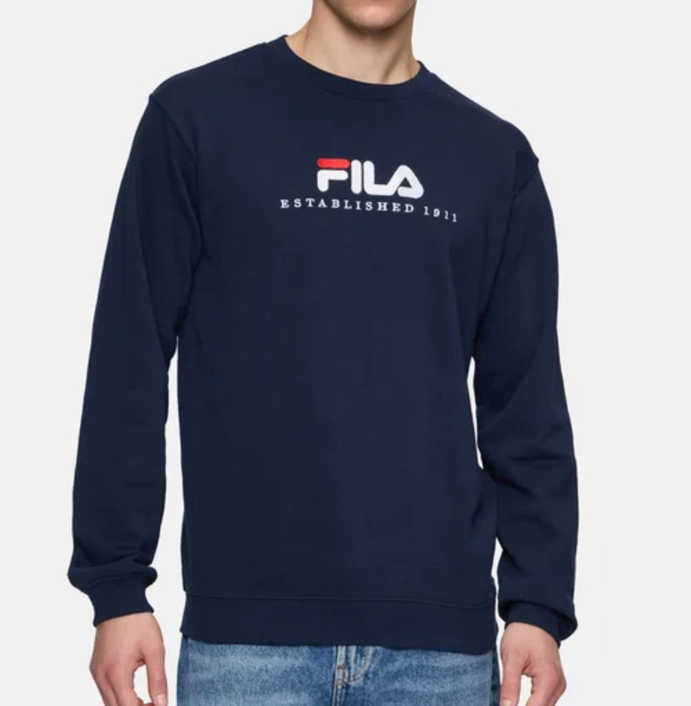 TUTA COMPLETA FILA GIROCOLLO CON SCRITTA CENTRALE CUCITA