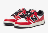 SCARPA NEW BALANCE 480 ROSSO BIANCO