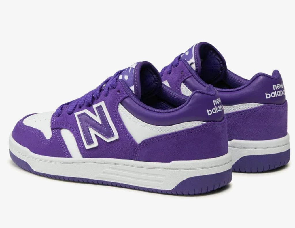 SCARPA NEW BALANCE 480 VIOLA BIANCO