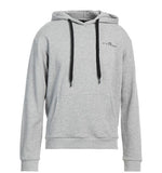 FELPA RICHMOND UOMO COTONE CON CAPPUCCIO LOGO GOMMA LATO CUORE