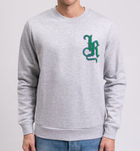 Carica l'immagine nel visualizzatore di Gallery, FELPA RICHMOND LOGO INIZIALI PELUCHE VERDE LATO CUORE