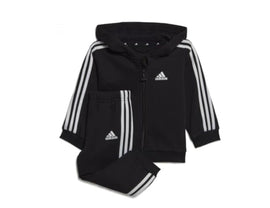 TUTA COMPLETA ADIDAS CON ZIP  E CAPPUCCIO BASIC