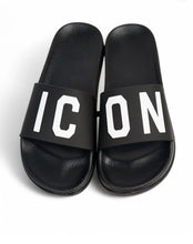 Carica l'immagine nel visualizzatore di Gallery, CIABATTE ICON CON FASCIA E INIZIALI BIANCO