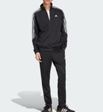 TUTA COMPLETA ADIDAS ZIP E CAPPUCCIO BASIC