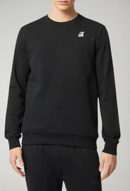 FELPA KWAY UOMO COTONE GIROCOLLO STEMMA ADESIVO LATO CUORE