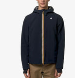 GIUBBINO K-WAY UOMO TERMICO CON ZIP E CAPPUCCIO
