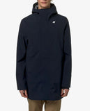 GIUBBINO K-WAY UOMO TERMICO CON COLLETTO E CAPPUCCIO