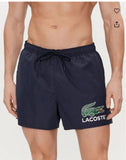COSTUME LACOSTE  CON LOGO E SCRITTA GAMBA
