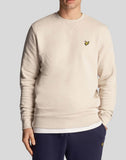 FELPA LYLE & SCOTT UOMO FELPATA LOGO AQUILA LATO CUORE