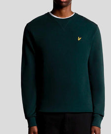 FELPA LYLE & SCOTT UOMO FELPATA  LOGO AQUILA LATO CUORE