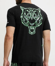 Carica l'immagine nel visualizzatore di Gallery, T-SHIRT PLEIN SPORT UOMO COTONE CON TIGRE RETRO VERDE