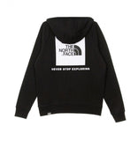 FELPA THE NORTH FACE UNISEX FELPATA CON LOGO LATO CUORE E RETRO LOGO GRANDE STAMPATO