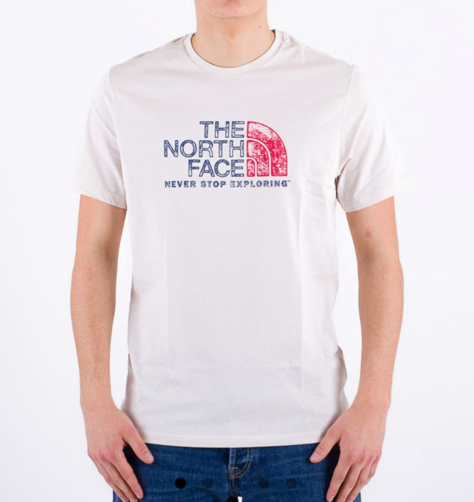 T-SHIRT THE NORTH FACE LOGO CENTRALE STAMPATO
