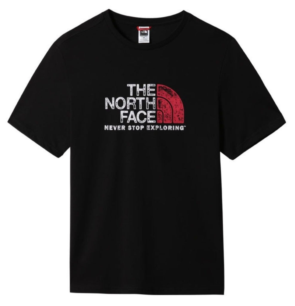 T-SHIRT THE NORTH FACE LOGO CENTRALE STAMPATO