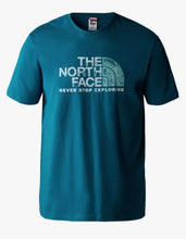 Carica l'immagine nel visualizzatore di Gallery, T-SHIRT THE NORTH FACE LOGO CENTRALE STAMPATO