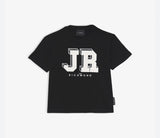 T-SHIRT RICHMOND INIZIALI GRANDI A CUBO E SCRITTA PICCOLA SOTTO CENTRALE