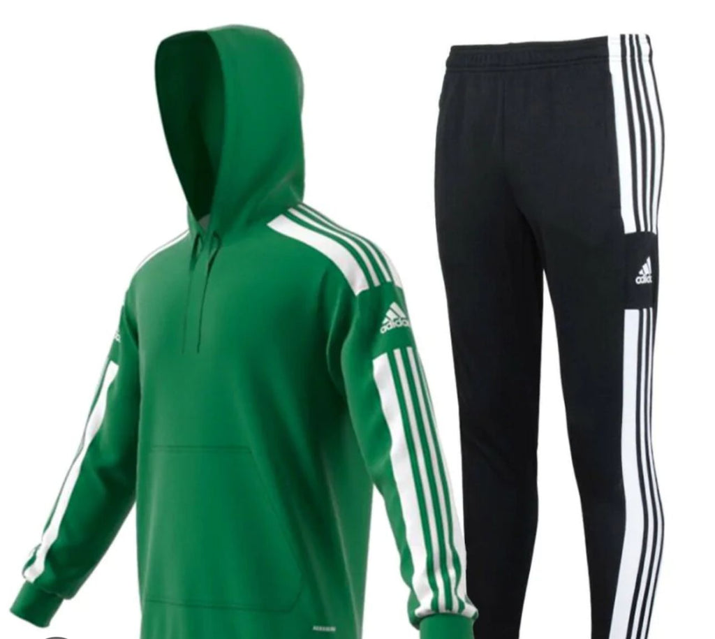 TUTA COMPLETA ADIDAS FELPA CON CAPPUCCIO BASIC