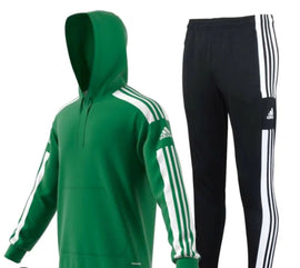 TUTA COMPLETA ADIDAS FELPA CON CAPPUCCIO BASIC