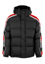 Carica l'immagine nel visualizzatore di Gallery, GIUBBINO BUTNOT UOMO PIUMINO CON BANDA MANICA TESCHIO