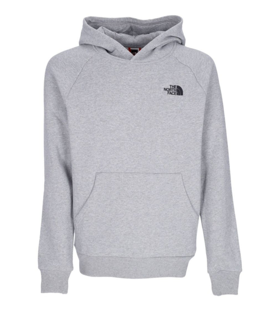 FELPA THE NORTH FACE UNISEX FELPATA CON LOGO LATO CUORE E RETRO LOGO GRANDE STAMPATO