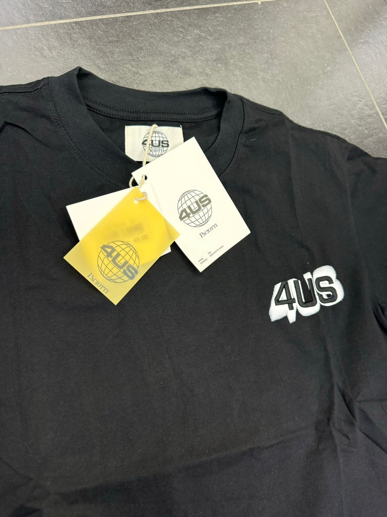 T-SHIRT PACIOTTI CON LOG LATO CUORE RIALZATO CUCITO