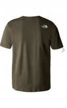 Carica l'immagine nel visualizzatore di Gallery, T-SHIRT THE NORTH FACE LOGO CENTRALE STAMPATO