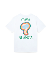 Carica l'immagine nel visualizzatore di Gallery, T-SHIRT CASABLANCA CON LOGO FUNGO LATO CUORE