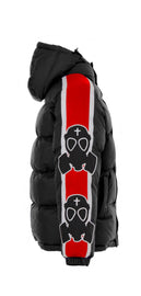 GIUBBINO BUTNOT UOMO PIUMINO CON BANDA MANICA TESCHIO