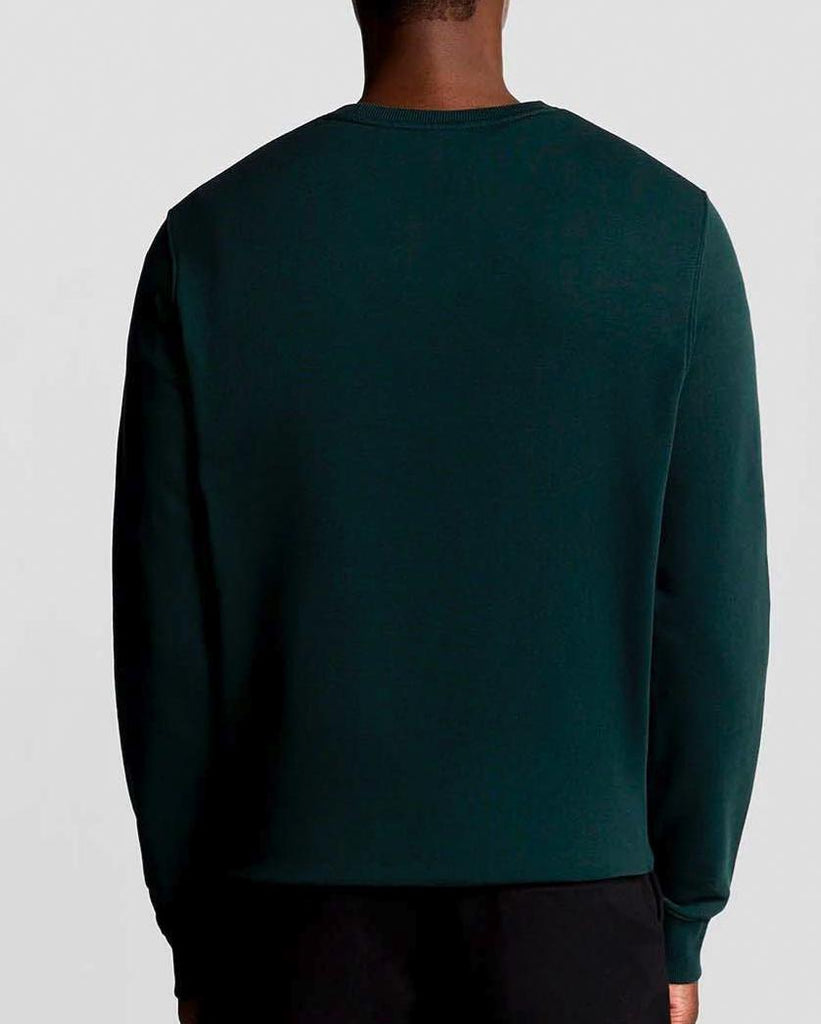 FELPA LYLE & SCOTT UOMO FELPATA  LOGO AQUILA LATO CUORE