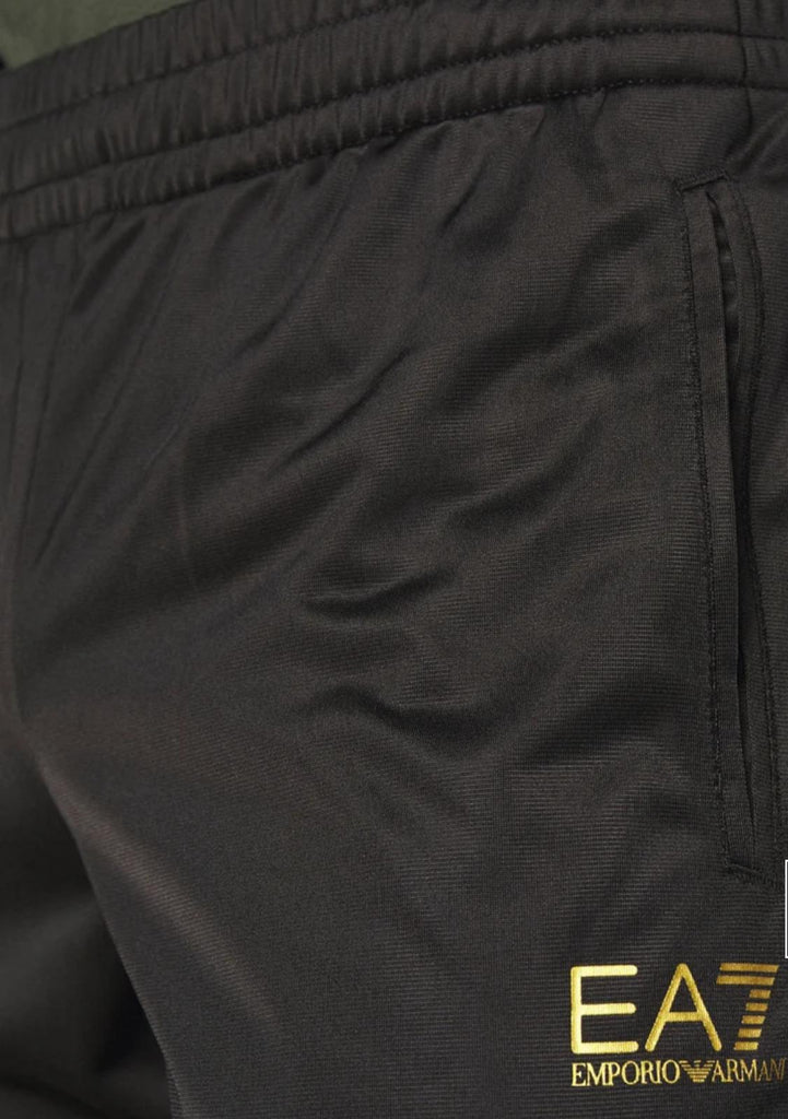 TUTA COMPLETA ARMANI CON ZIP E LOGO LATO CUORE ORO