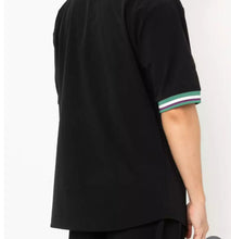 Carica l'immagine nel visualizzatore di Gallery, COMPLETO FILA CON COLLETTO E MANICA BICOLORE