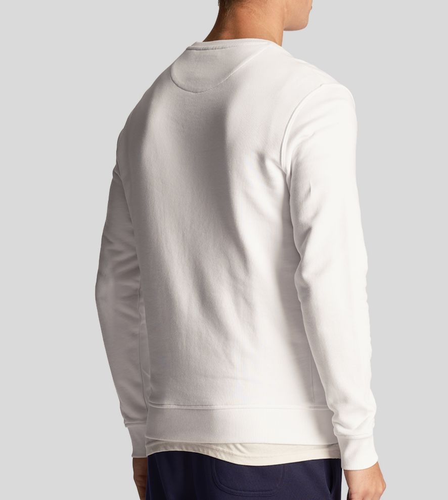 FELPA LYLE & SCOTT UOMO FELPATA LOGO AQUILA LATO CUORE