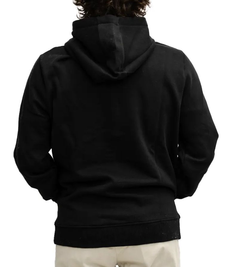 FELPA LYLE & SCOTT UOMO FELPATA CON CAPPUCCIO E LOGO AQUILA LATO CUORE