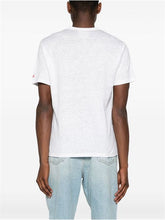 Carica l'immagine nel visualizzatore di Gallery, T-SHIRT JACQUEMUS SCRITTA CENTRALE GRANDE CELESTE